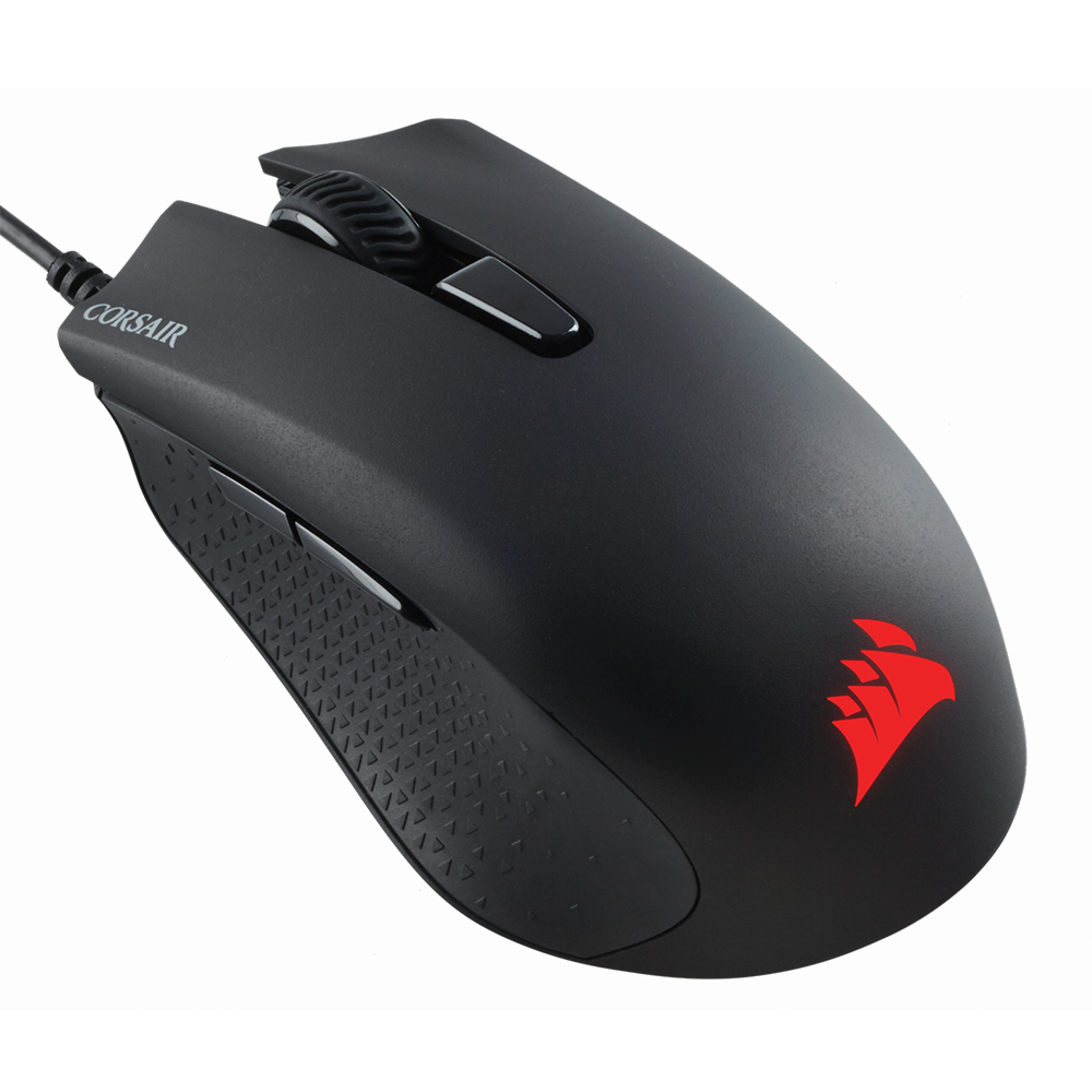 Chuột gaming Corsair Harpoon RGB - Up to 6K DPI Black - Hàng Chính Hãng