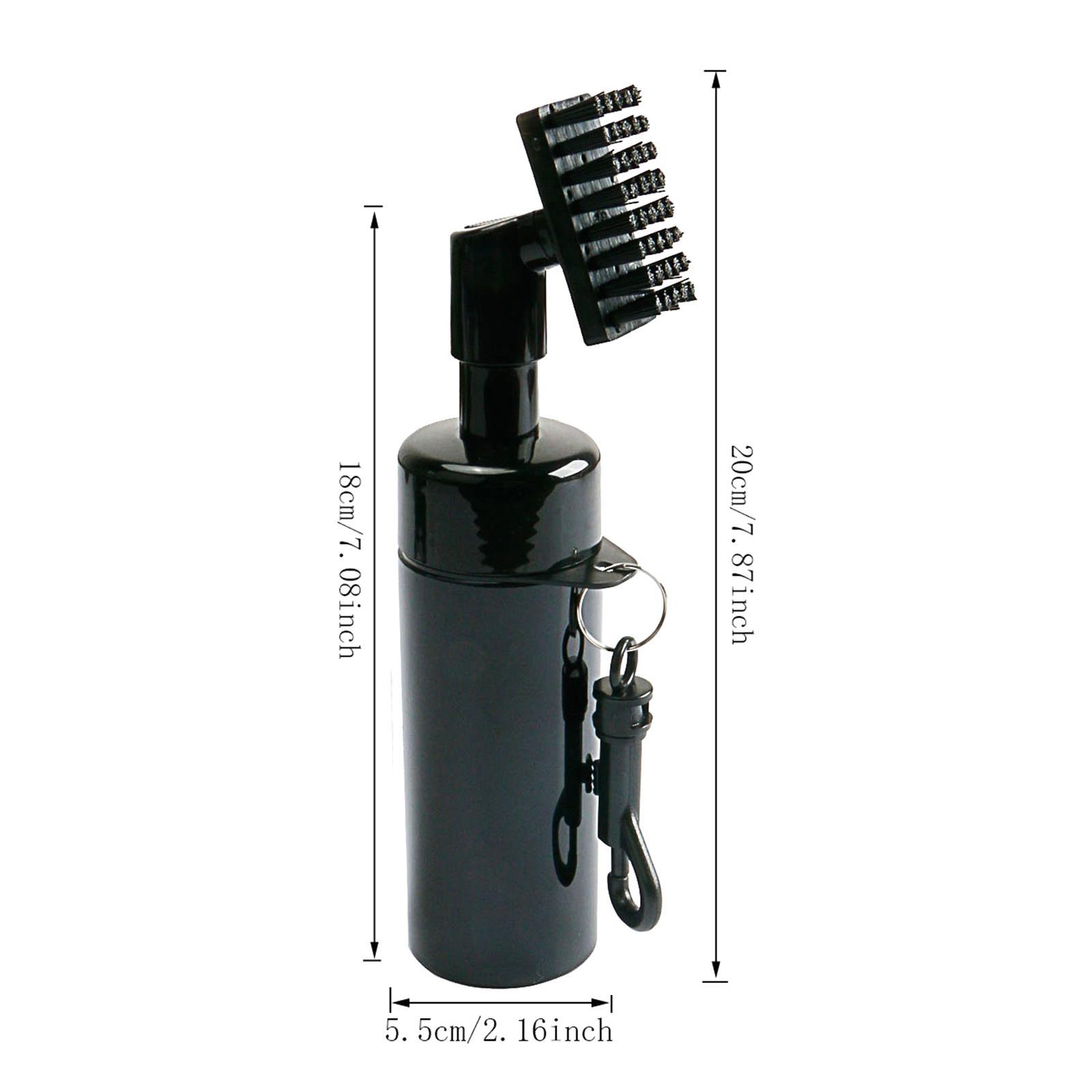 3Pcs Golf Club Groove Brush with Water Bottle Professional Lightweight