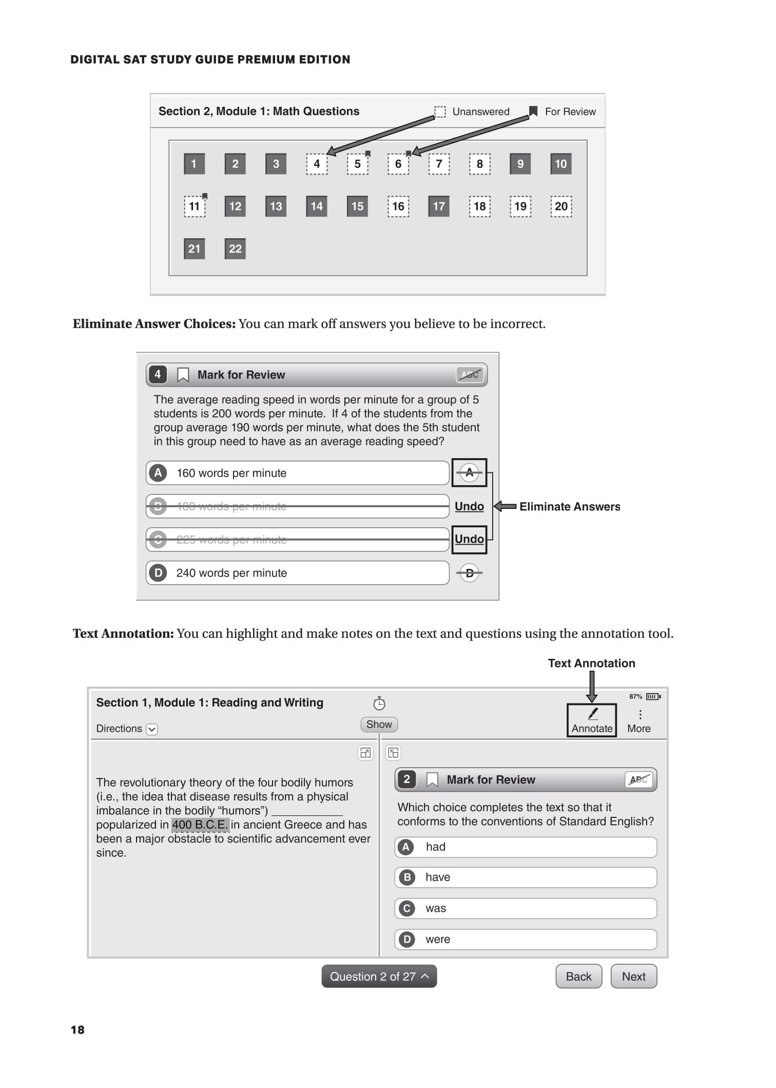 Sách - Digital SAT Study Guide - Premium Edition
