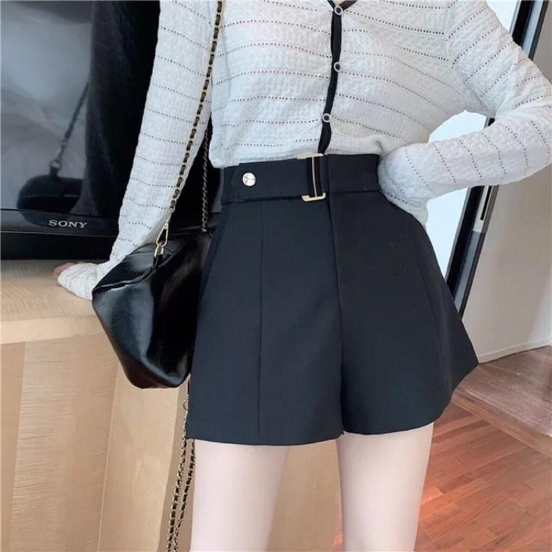 Quần Short Nữ Kèm Đai To Cạp Cao