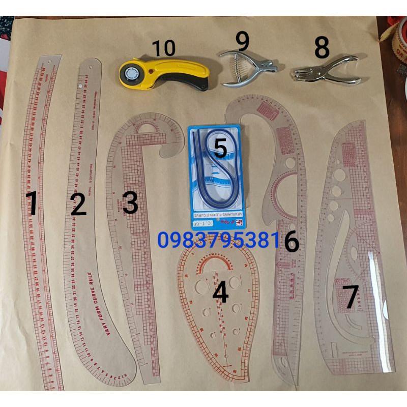 Thước dẻo ứng dụng trong ngành may