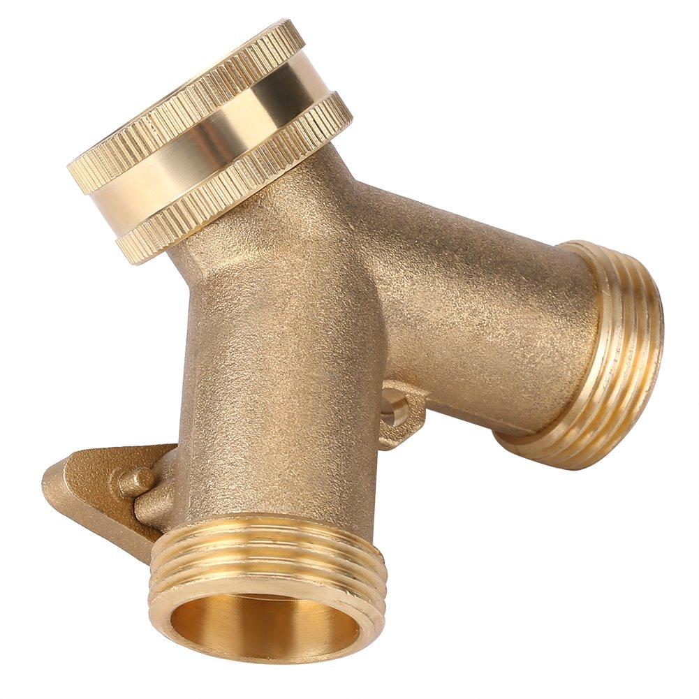 Đầu nối vòi 3/4 Đầu nối vòi hình chữ Y Bộ chuyển đổi vòi 2 chiều bằng đồng thau