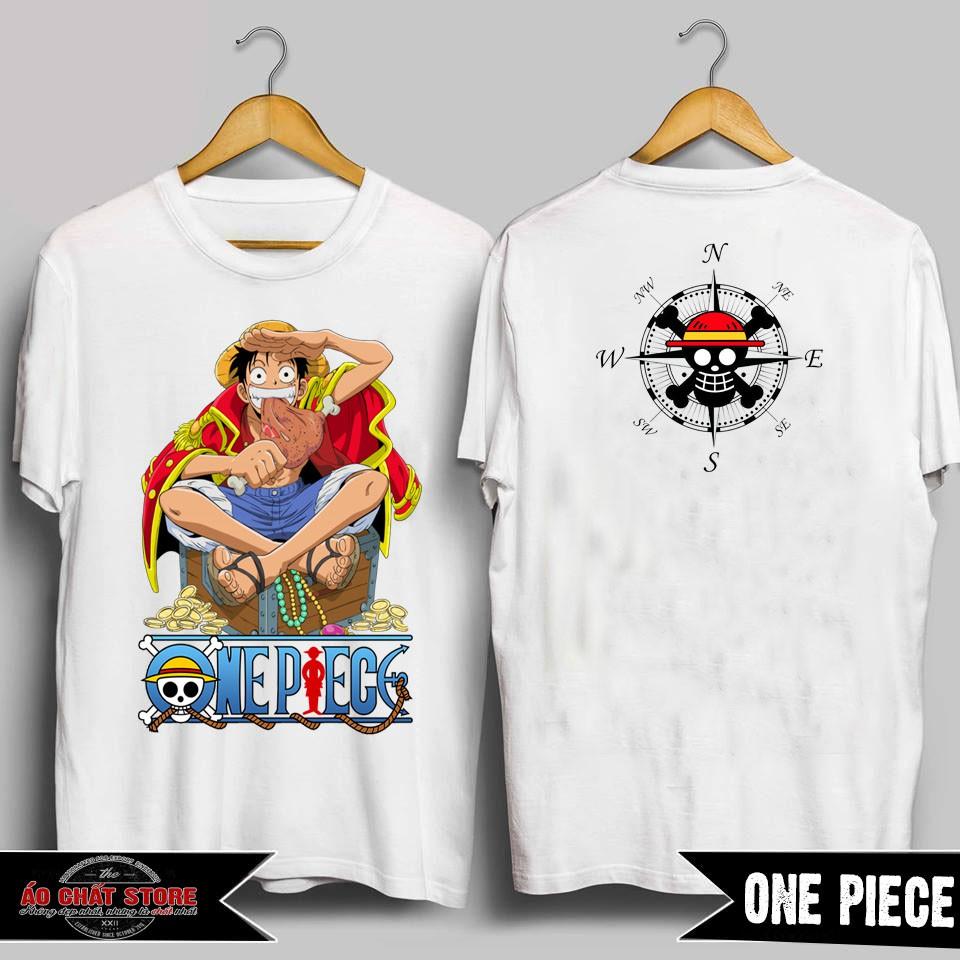 Áo Thun LUFFY MŨ RƠM Cực Chất | Áo Đảo Hải Tặc One Piece Siêu Đẹp