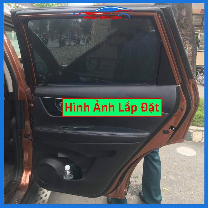 Bộ rèm chắn nắng XTrail, X-Trail cố định nam châm thuận tiện