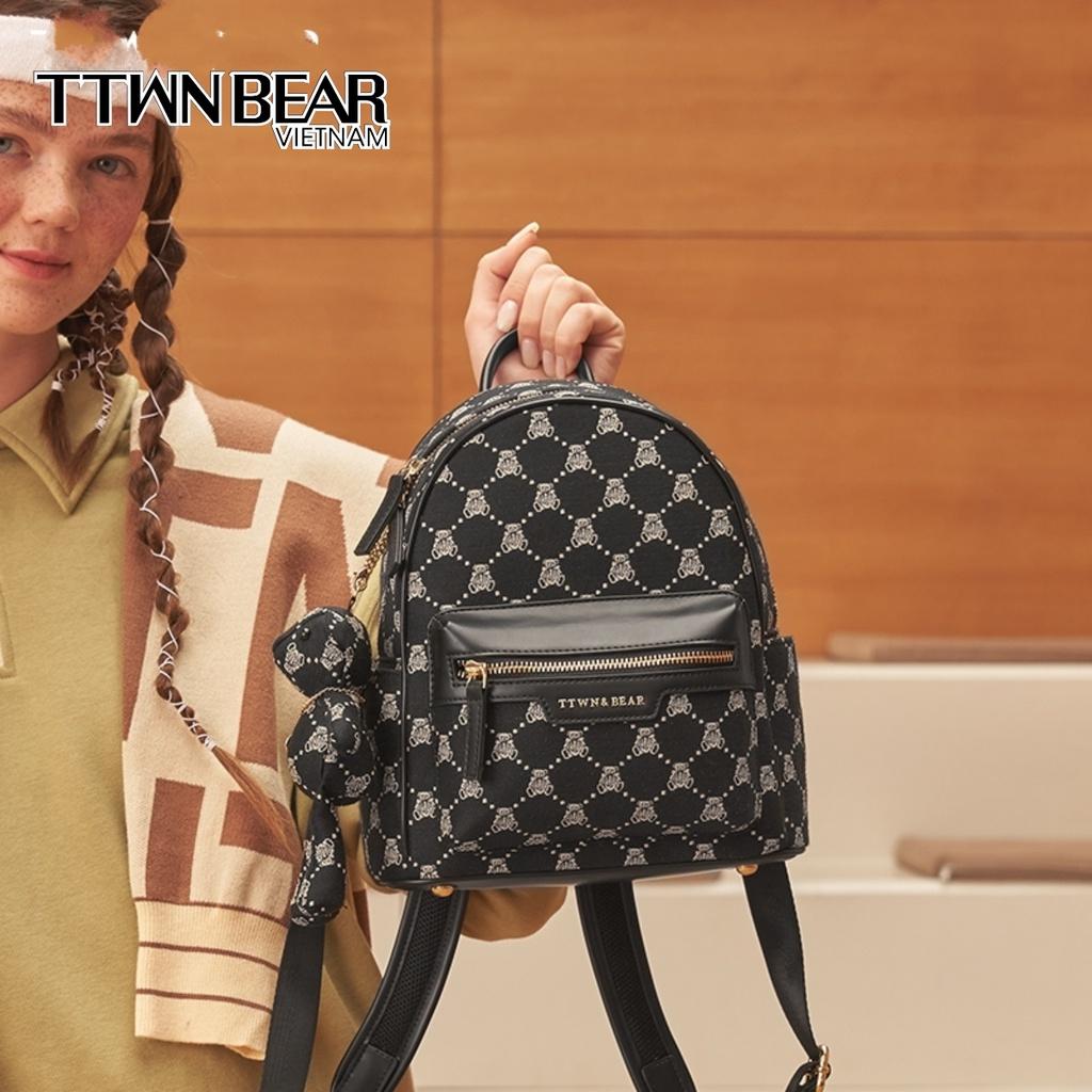 Balo nữ đi học, đi chơi thời trang cao cấp TTWN BEAR -TN2403