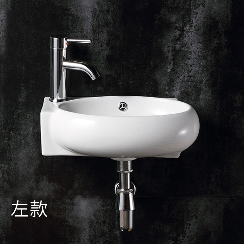 Bộ chậu lavabo treo tường mini cực xinh