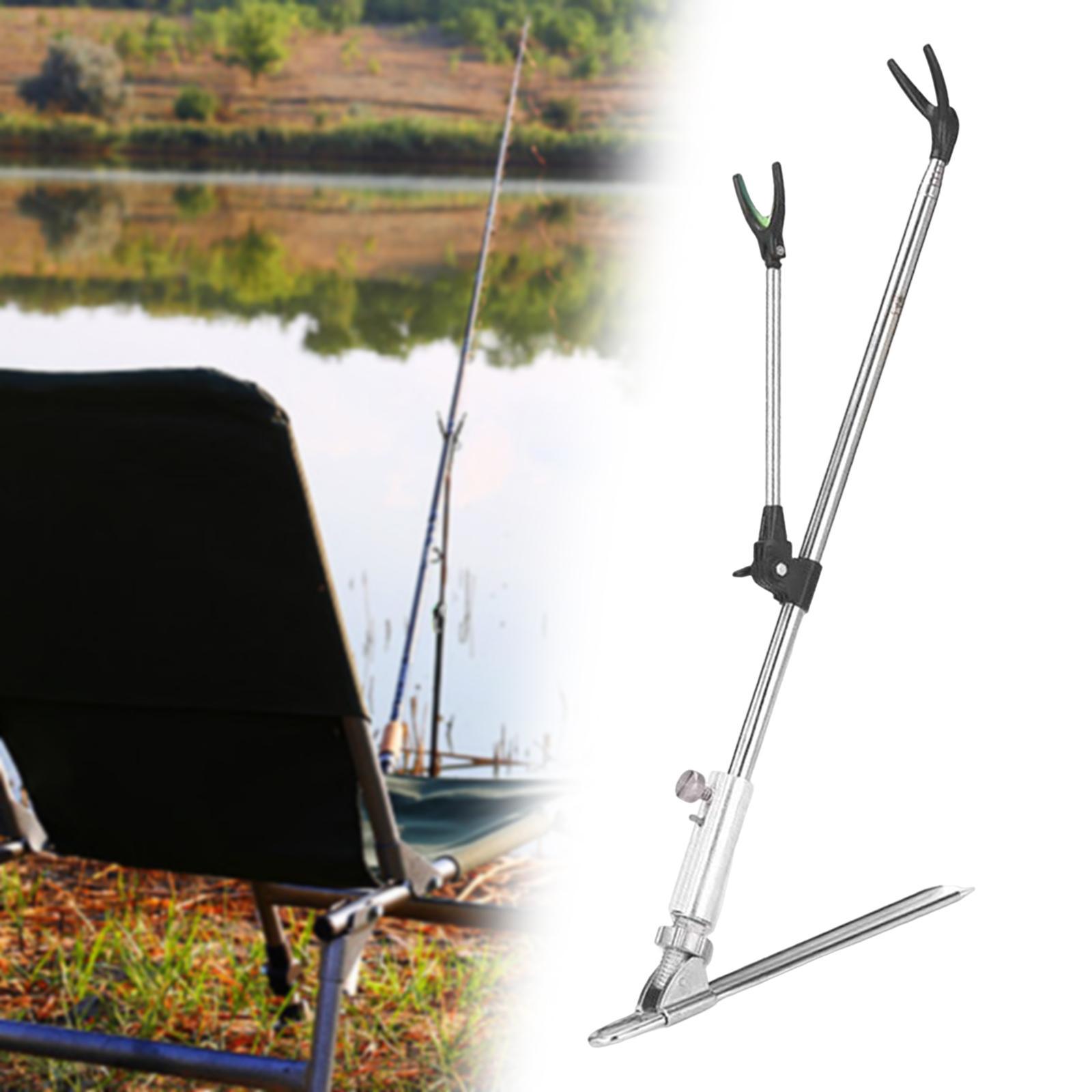 Fishing Rod Holder Stand Bracket Stainless Steel Raft Ship Fishing Pole Rack