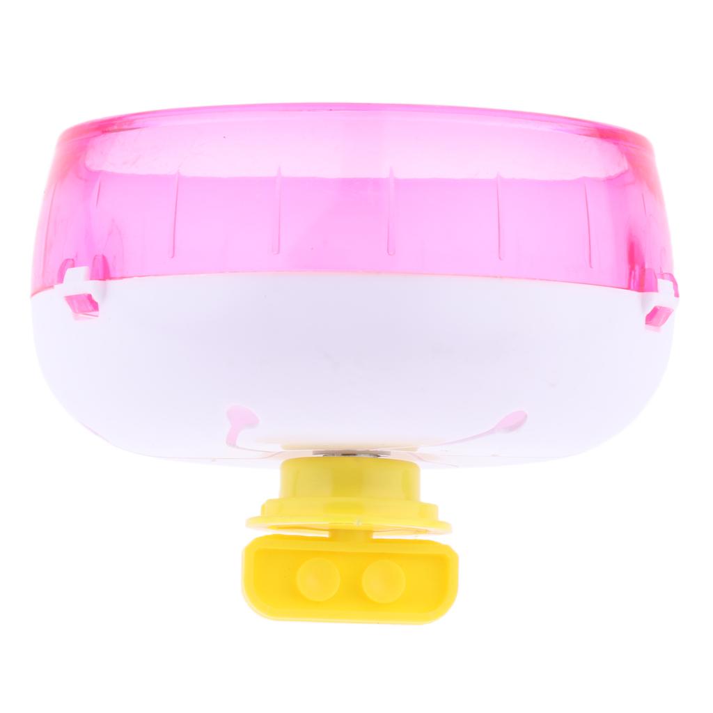 Hamster Mouse Rat Exercise Toys Plastic Silent Running Spinner Wheel Pink