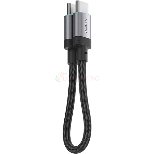 Cáp USB Type-C to Type-C Cuktech 6A 15cm 240W CTC615S - Hàng chính hãng
