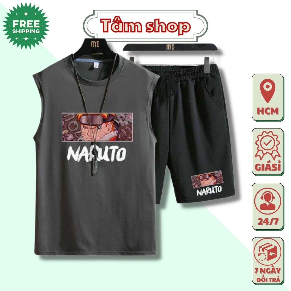 Đồ Bộ Thể Thao Nam Nữ NARUTÔ - Set Quần Áo bốn mùa đẹp cao cấp mặc nhà đi chơi thoải mái 01