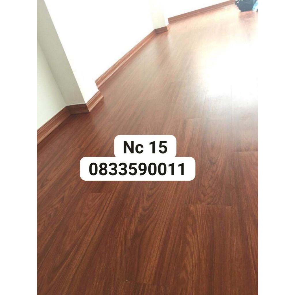 Combo 35 miếng (5m2) Sàn nhựa giả gỗ cao cấp có keo sẵn .Nhận thi công