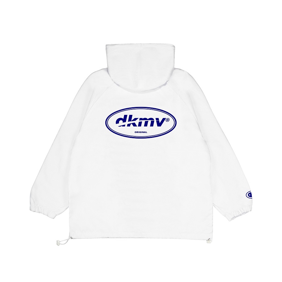 Áo khoác dù nữ hai lớp màu trắng | DKMV Jacket Original-White