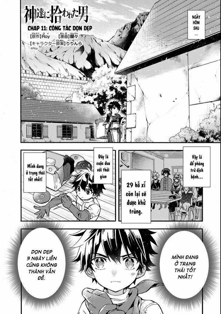 người đàn ông được chọn bởi các vị thần chapter 11 1