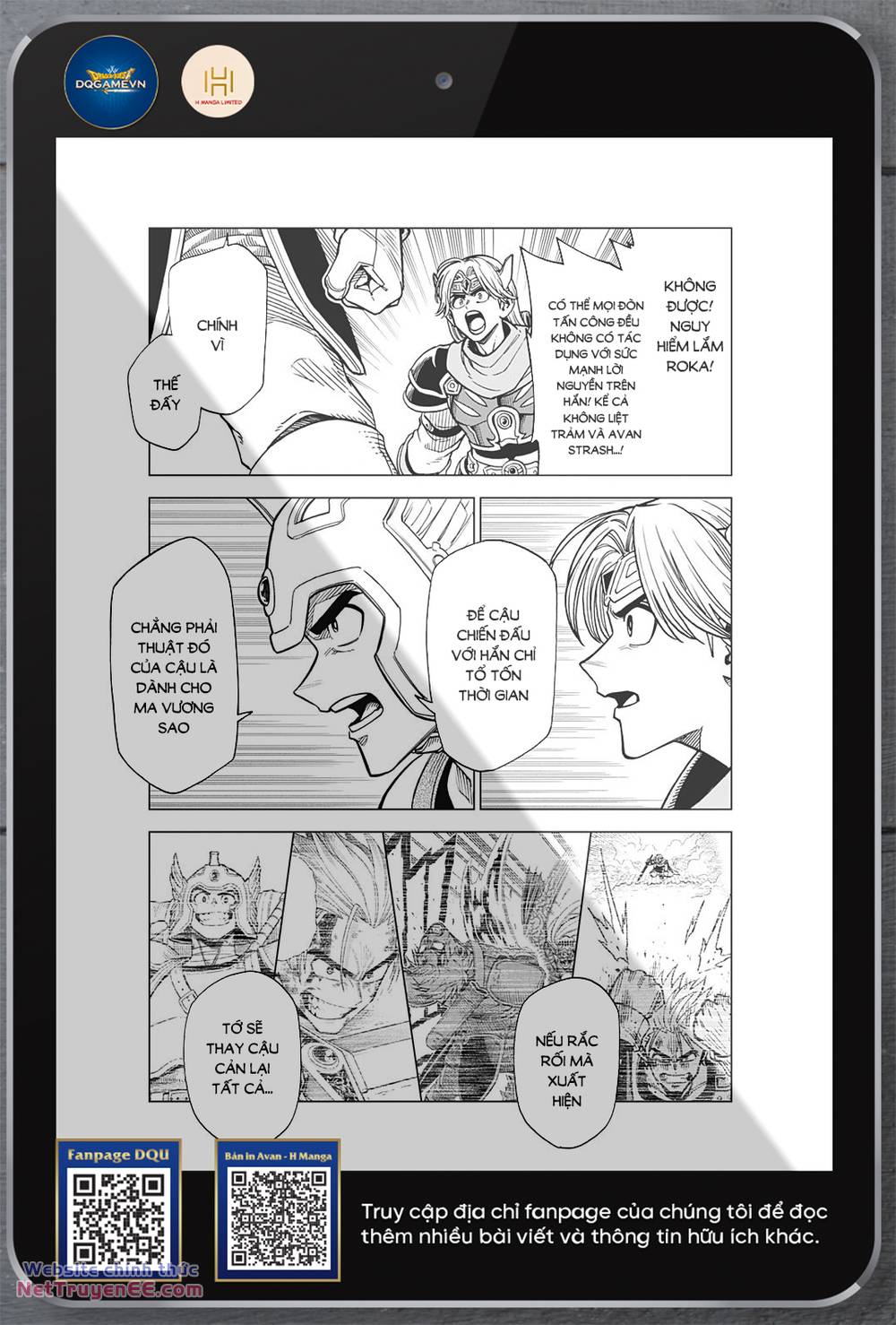 dragon quest - dũng giả avan và ngục viêm ma vương chapter 33 8