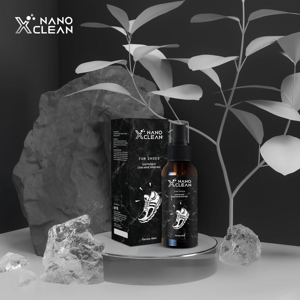 Chai xịt giày Aht Nano Bạc khử mùi diệt khuẩn, chống thối chân hôi giày