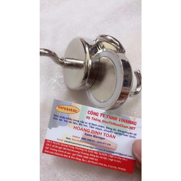 Móc treo nam châm D60mm siêu mạnh