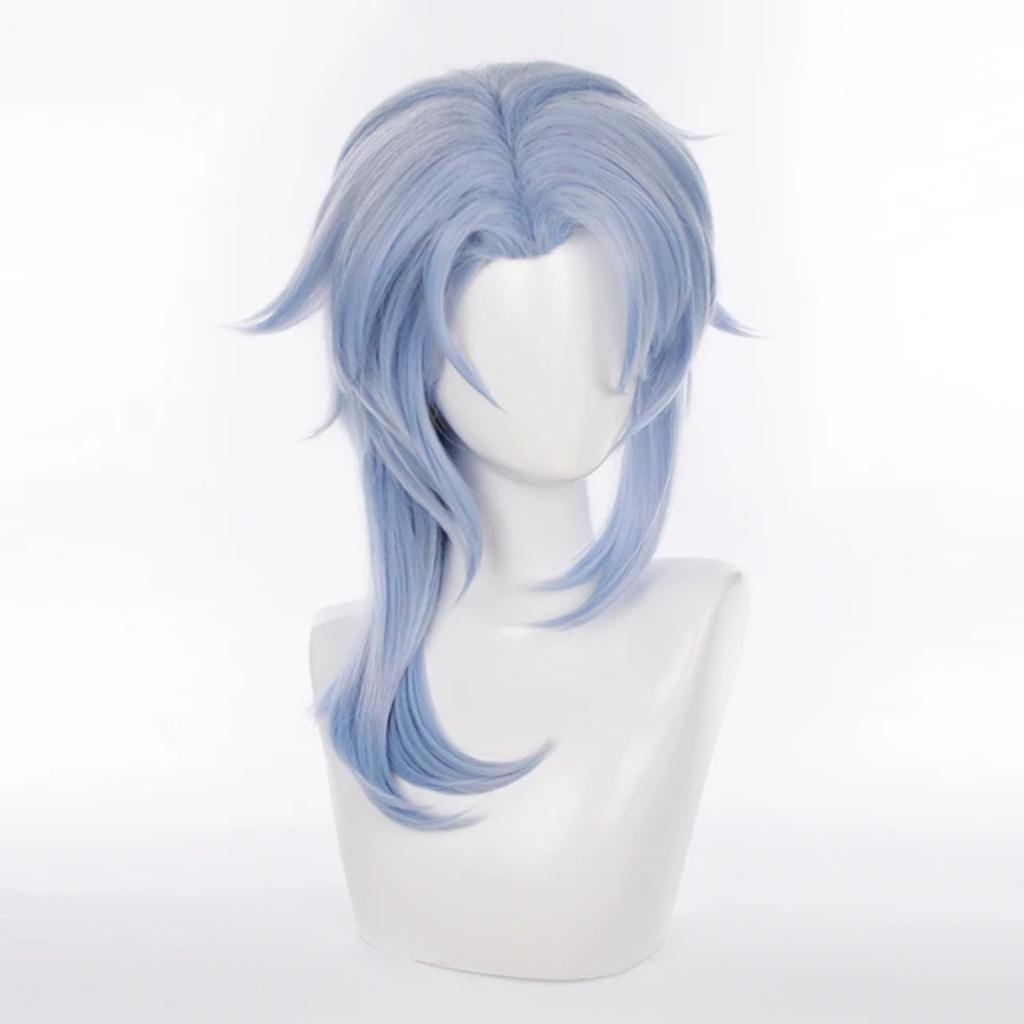 [Sẵn] Wig/Tóc Giả Ayato - Genshin Impact màu xanh da trời [Miu Cosplay