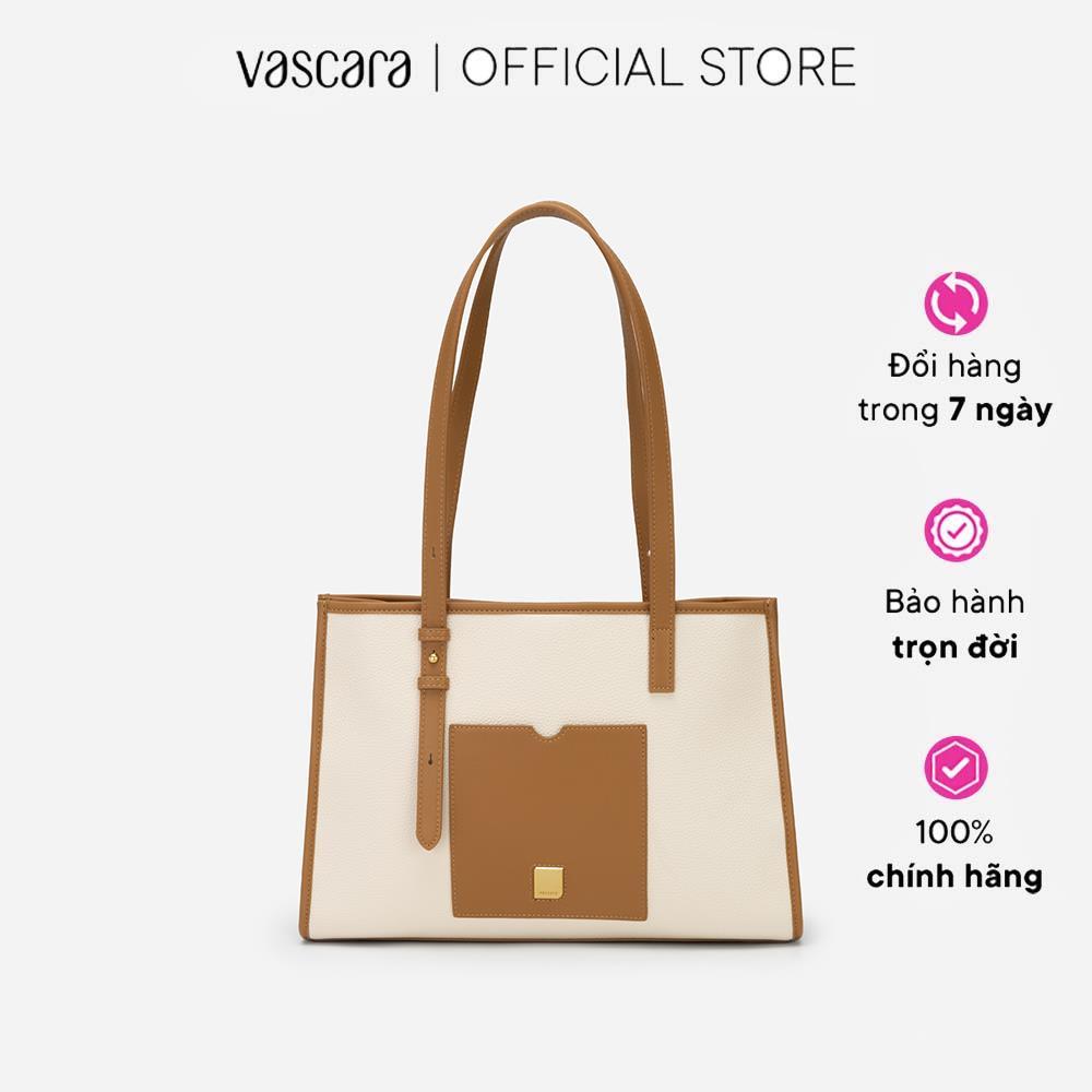 Vascara Túi Tote Phối Màu Quai Đôi - TOT 0102