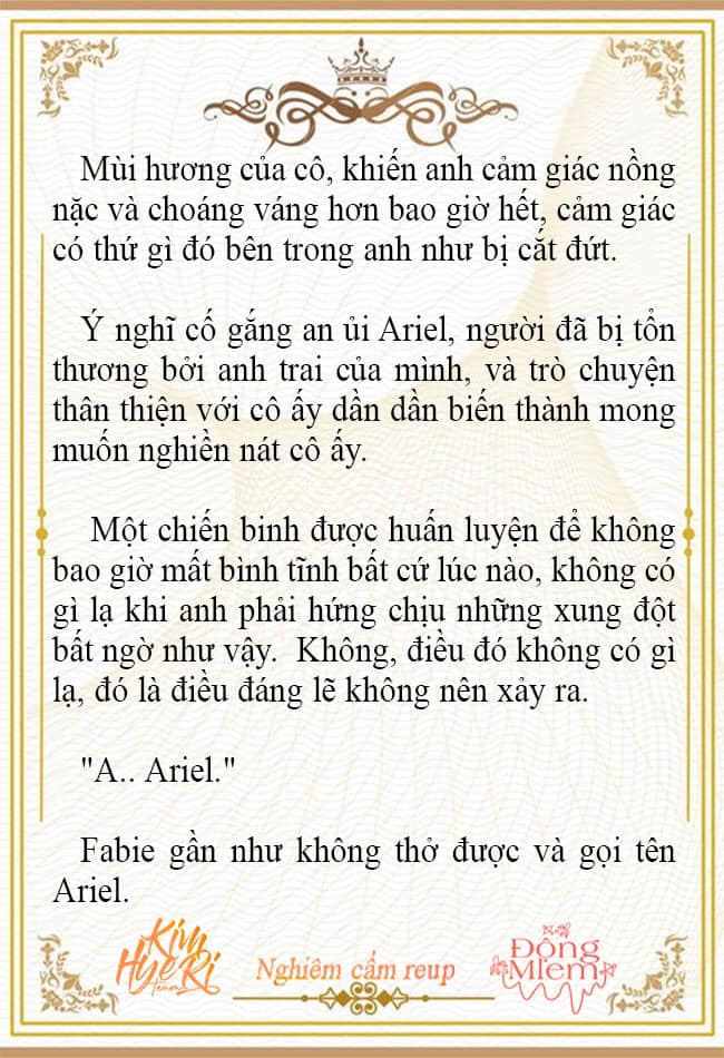 [novel 18+] ariel, thánh nữ dâm đãng chapter 48 3