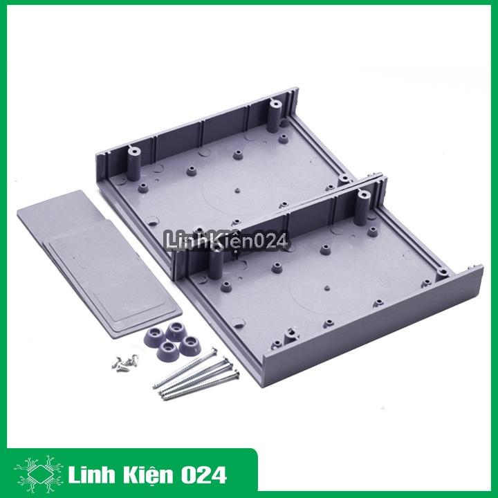 Hộp nhựa đựng linh kiện điện tử H4 120x80x40mm nhựa cao cấp, chịu va đập tốt giúp bảo vệ mạch điện tử