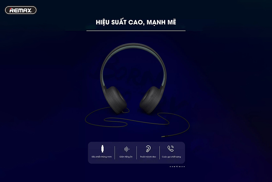 Tai Nghe Chụp Tai REMAX WK-M3 - Hàng Chính Hãng