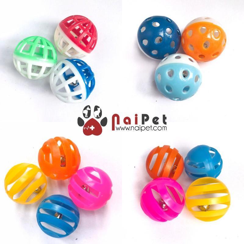 Đồ Chơi Bóng Nhựa Lục Lạc Cho Mèo DCTC004 - Lida Pet Shop