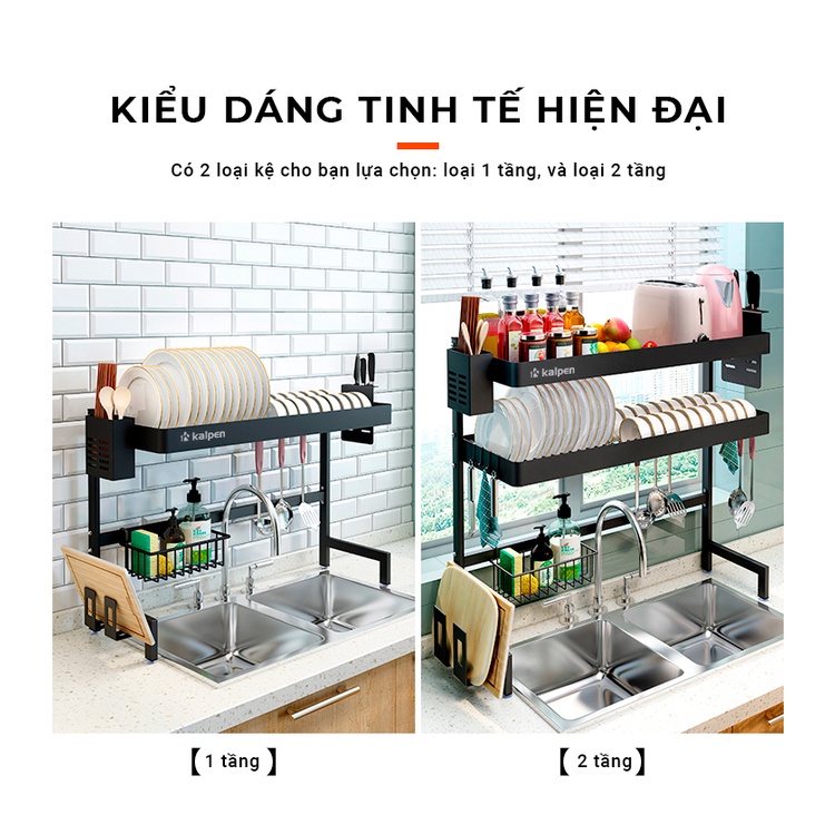 Kệ Úp Bát 1 Tầng Sơn Tĩnh Điện Cao Cấp Trường Phúc Deko