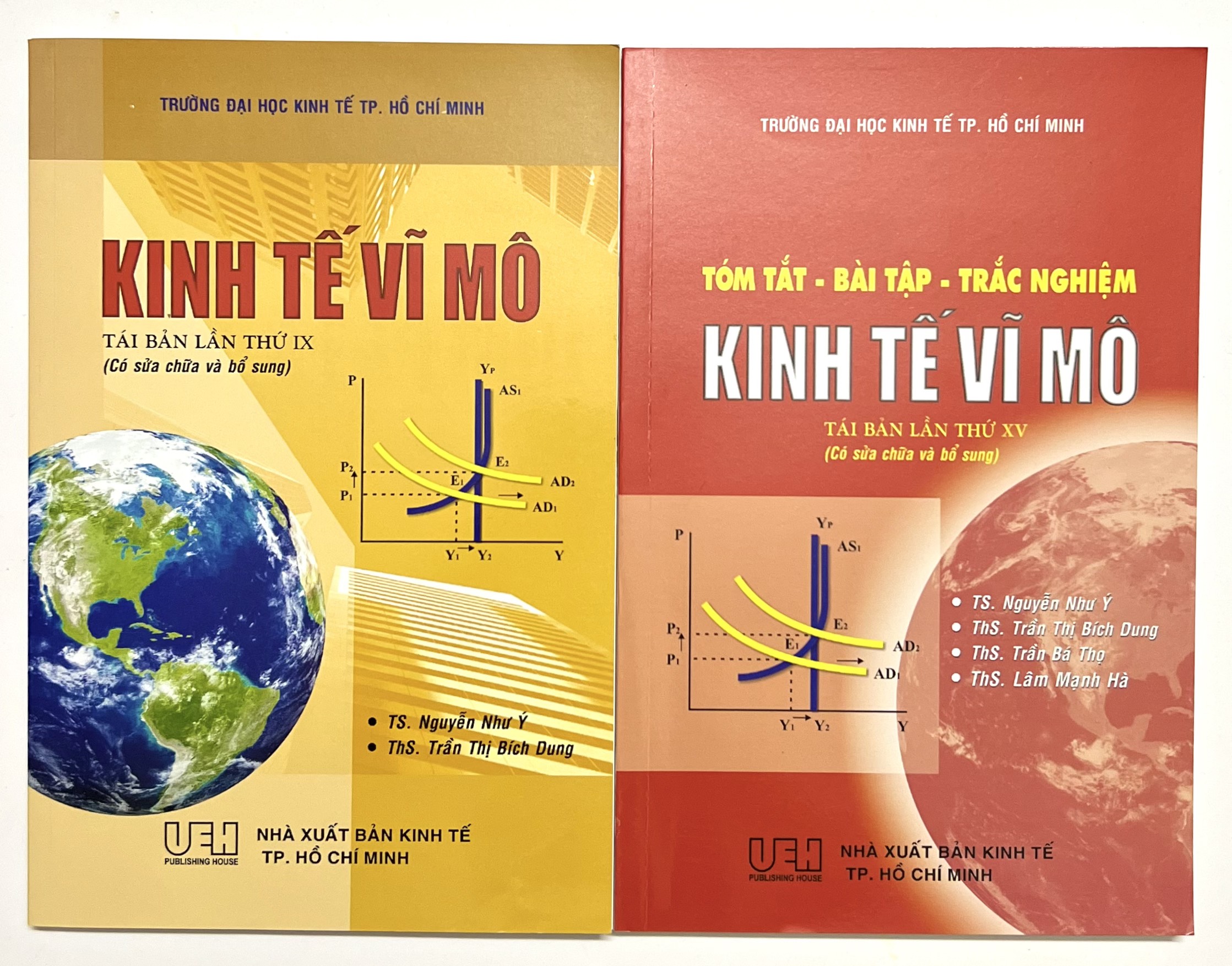 Sách - Combo Kinh Tế Vĩ Mô và Tóm Tắt - Bài Tập - Trắc Nghiệm Kinh Tế Vĩ Mô