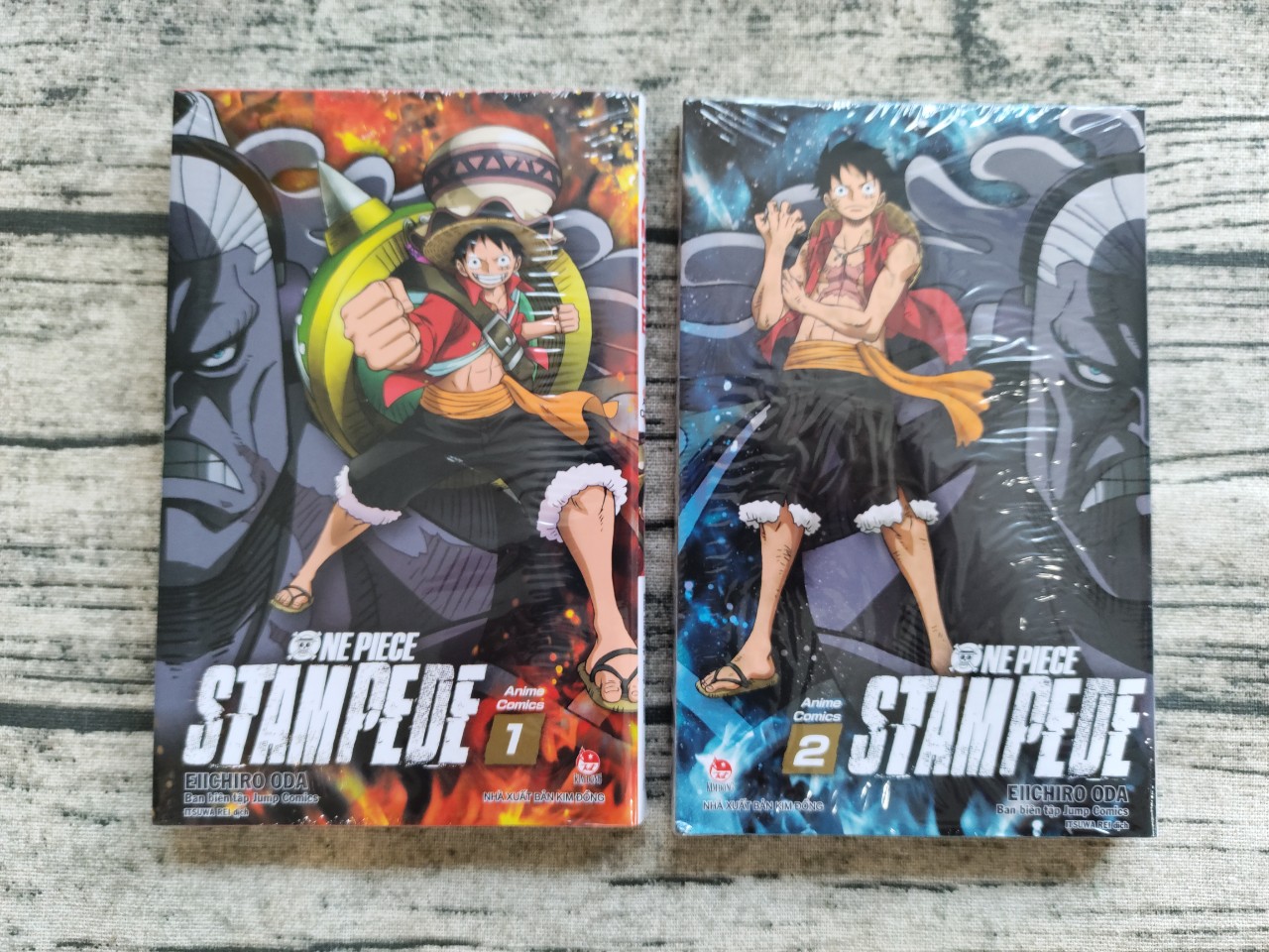 Hình ảnh Combo 2 cuốn [Anime Comics] One Piece Stampede (Tập 1+2)