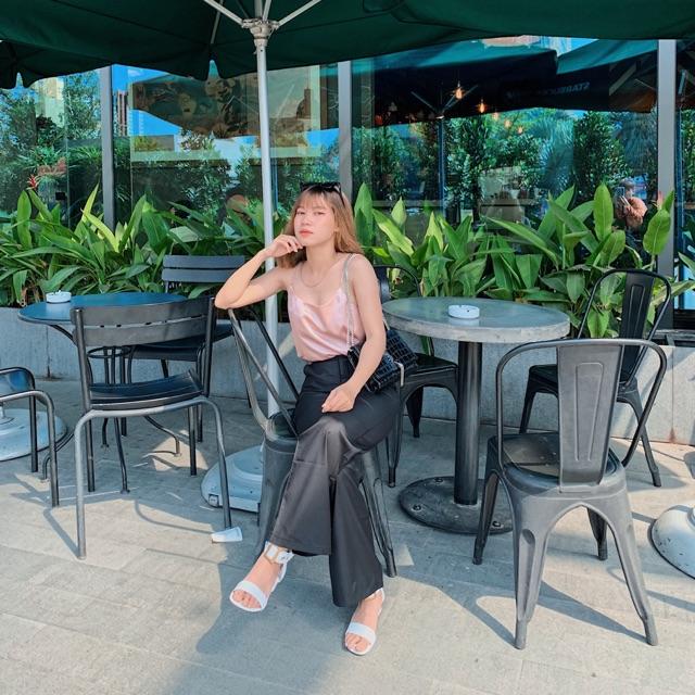 áo 2 dây lụa
