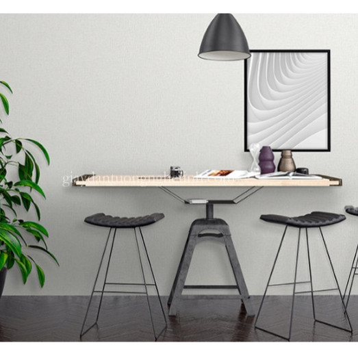 Cuộn 5m Decal Giấy Dán Tường màu xám nhạt nhám