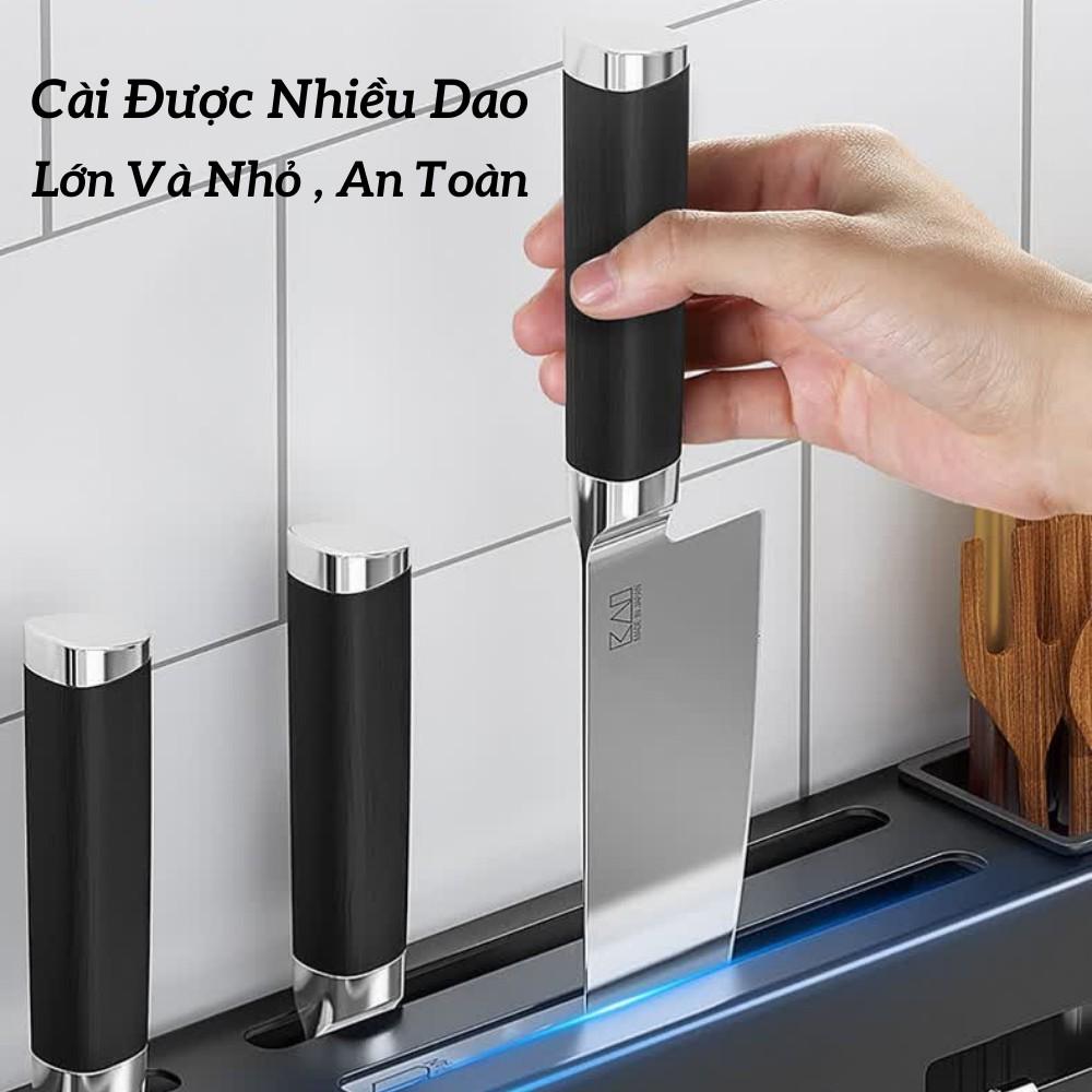 GIÁ cài dao, giá treo đồ nhà bếp cài dao muỗng ,tiết kiệm không gian nhà bếp TIME HOME