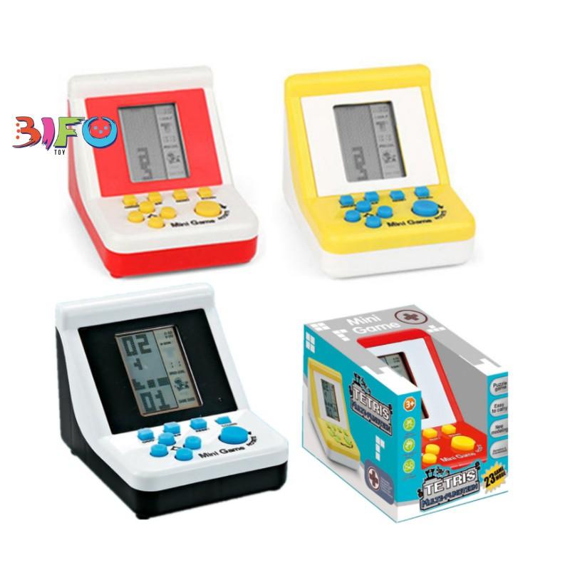 Máy chơi game mini cầm tay Tetris xếp hình thú vị cho trẻ em