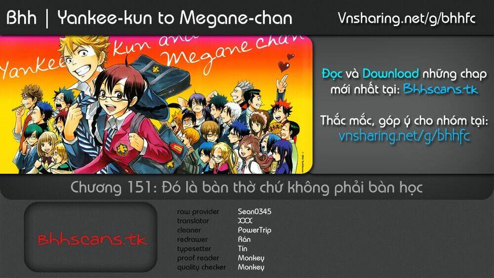 yankee-kun to megane-chan - nhóc quậy và nhỏ 4 mắt chapter 151 2