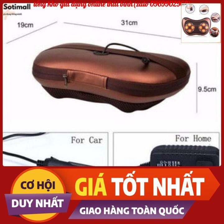 Gối Massage Hồng Ngoại 8 Bi,Gối Massage Hồng Ngoại Đa Năng