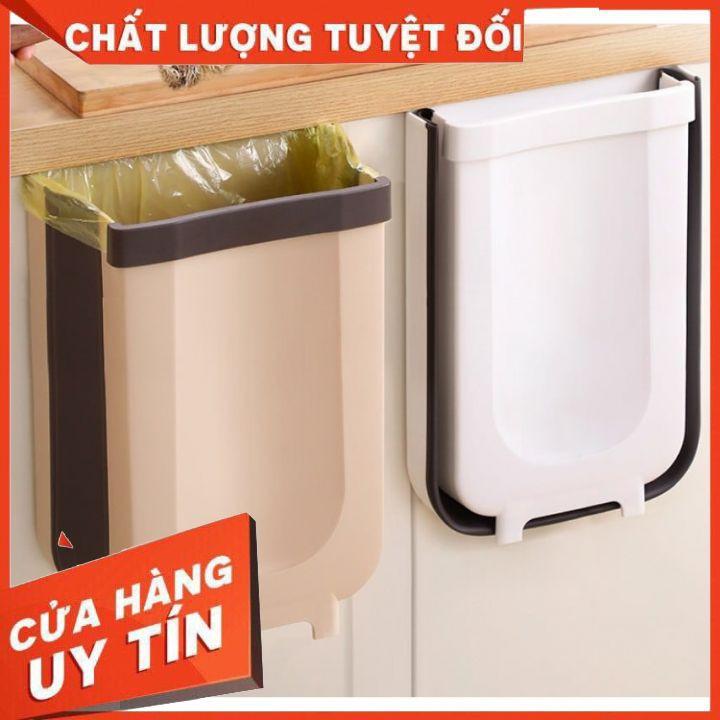 Thùng Rác Gấp Gọn Thông Minh Treo Cửa Tủ Nhà Bếp, Thùng Rác Gấp Gọn Cài Cánh Cửa Tiện Lợi, Sang Trọng Size To