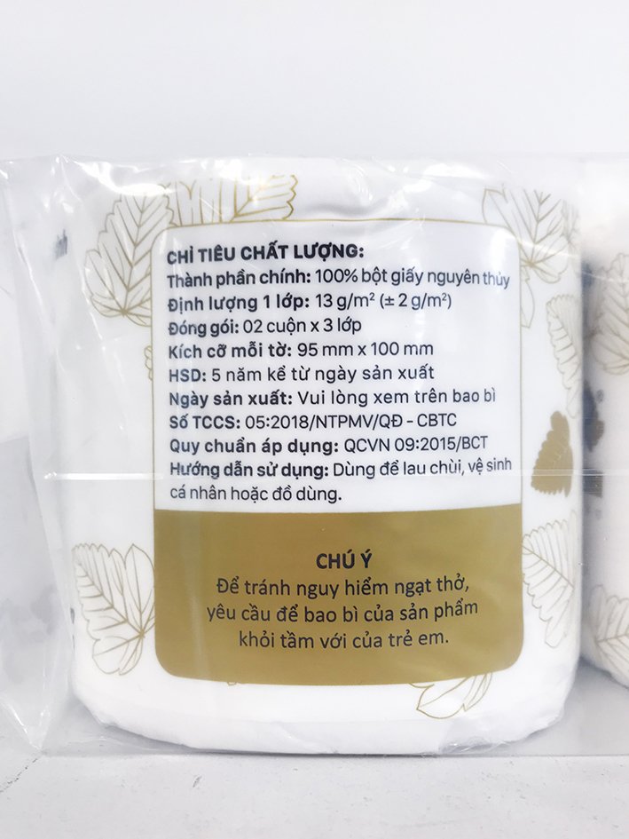 [MUA 1 TẶNG 1] Giấy vệ sinh cao cấp Premier Deluxe có lõi, 3 lớp 100% bột giấy nguyên sinh, không chất tẩy lốc 10 cuộn