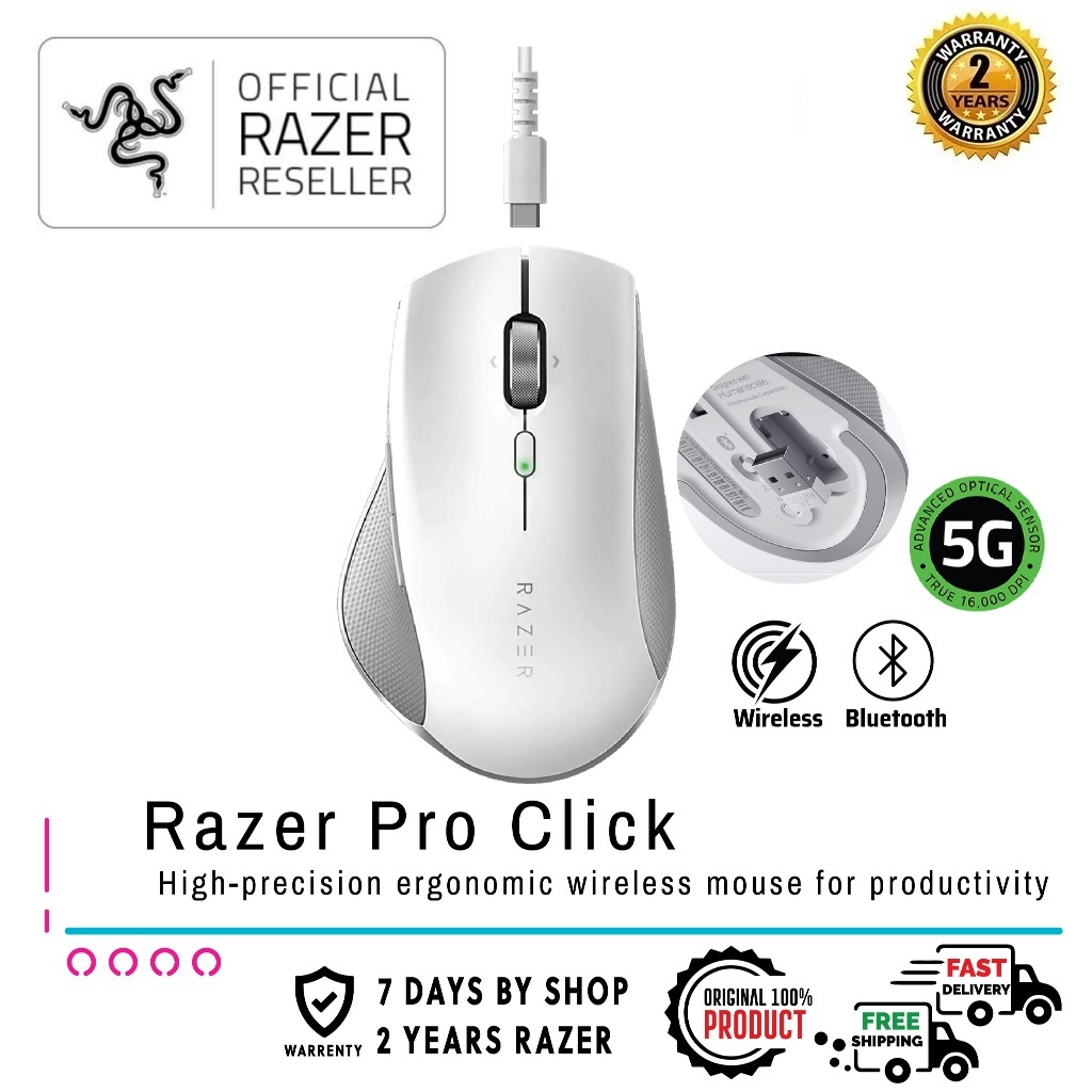 Chuột Razer Pro Click | Bảo hành 24 tháng