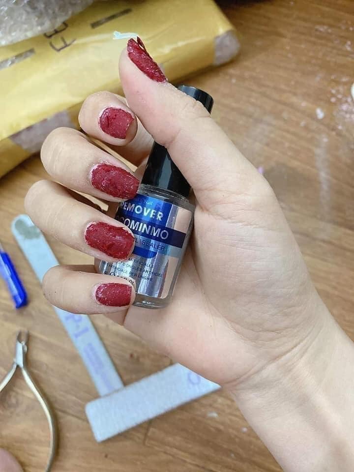 Phá gel lạnh sơn móng tay siêu nhanh