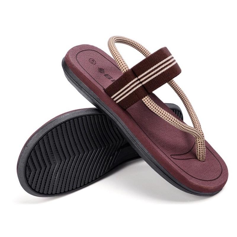 (GIÁ SỐC) _ Sandal Nam/nữ màu nâu ghi Nhãn hiệu LOULUEN đủ size