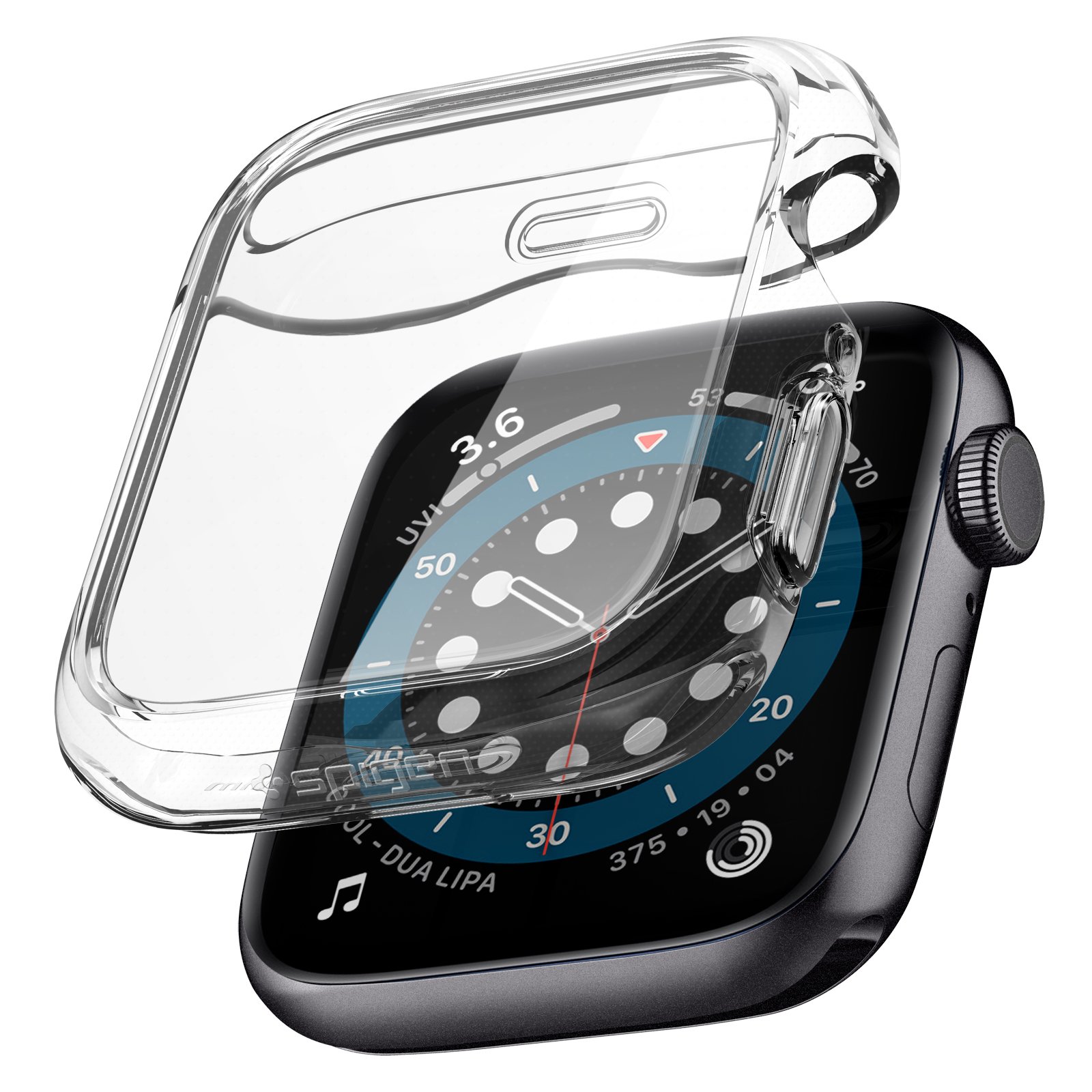 Ốp Spigen Dành cho Apple Watch Series SE / 6 / 5 / 4 (44/42mm) (Case Ultra Hybrid) - Hàng Chính hãng