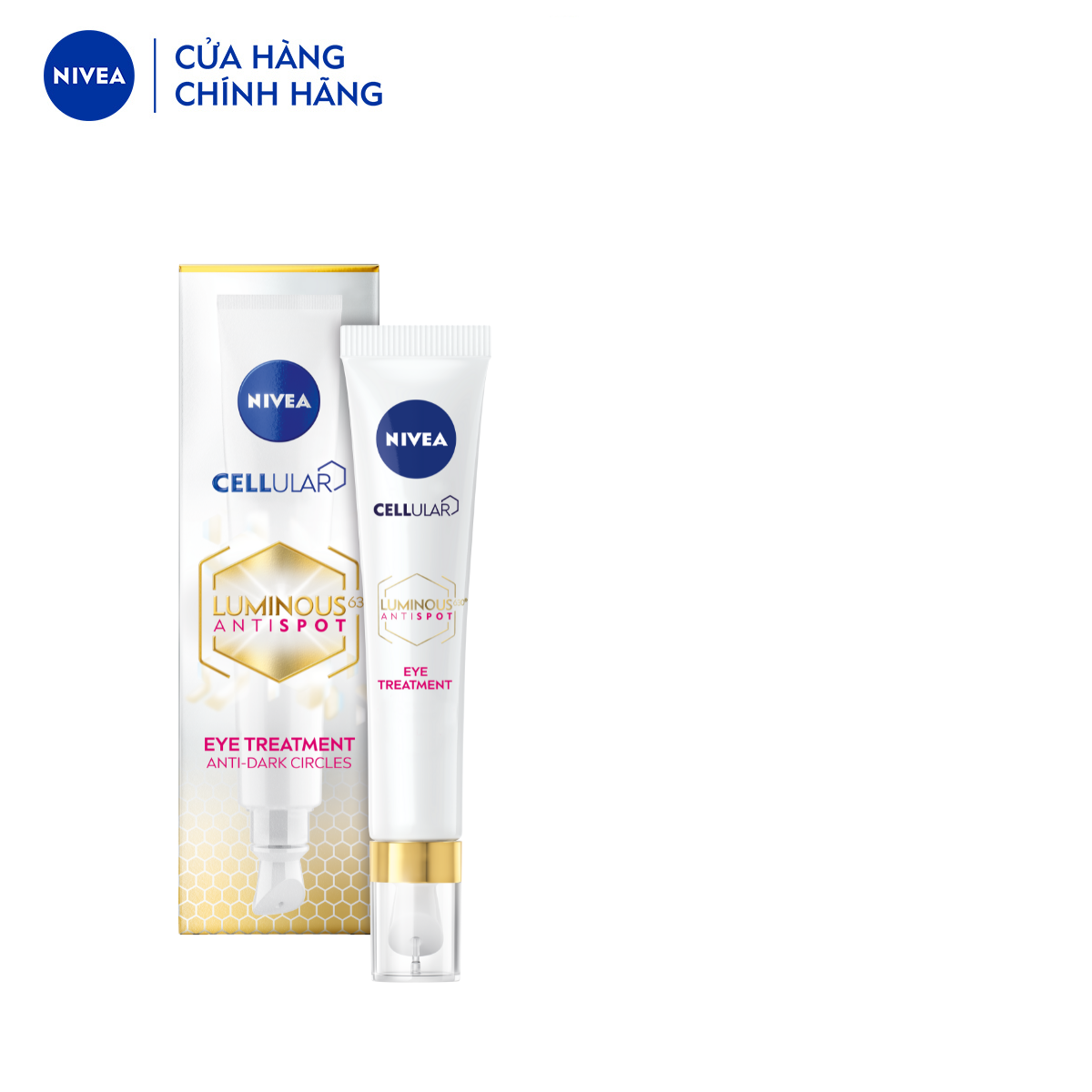 Kem Mắt NIVEA LUMINOUS 630 Giúp Trẻ Hóa | Làm Mờ Quầng Thâm Chuyên Sâu (15 ml) - 94136