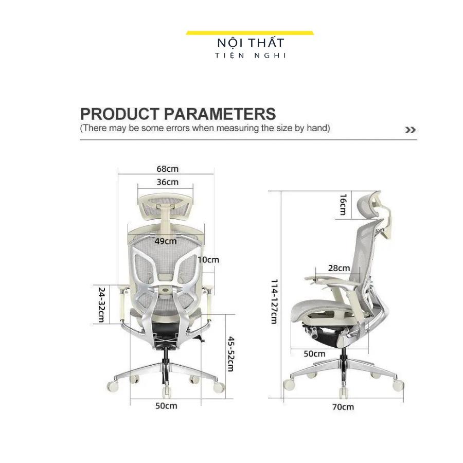 GHẾ CÔNG THÁI HỌC - GHẾ VĂN PHÒNG PHÂN KHÚC CAO CẤP DVARY BUTTERFLY | GHẾ GAMING KIỂU DÁNG HIỆN ĐẠI