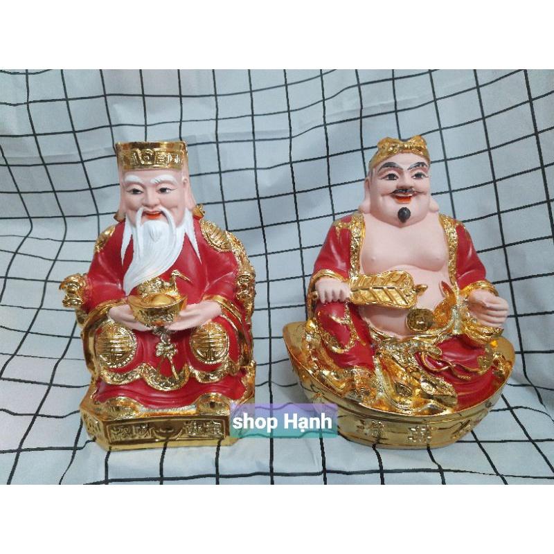 Tượng Ông Địa Thần Tài cao 25 cm