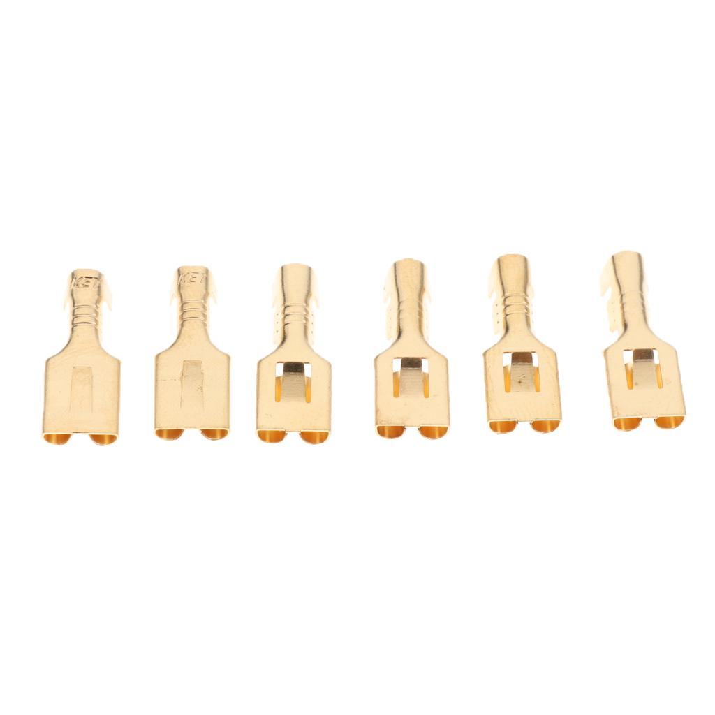 20 Pieces Automotive 5 Pin Relay Socket Holders With 6.3mm Copper Terminals