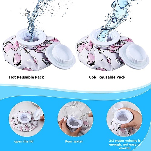 Túi Chườm Nóng Lạnh Đa Năng Giúp Giảm Đau Bụng, Hạ Sốt, Giảm Đau Nhức Sưng Tấy Do Chấn Thương PaKaSa - Hàng chính hãng