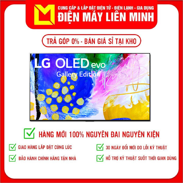 Smart Tivi OLED LG 4K 55 inch 55G2PSA - Hàng chính hãng - Chỉ giao HCM