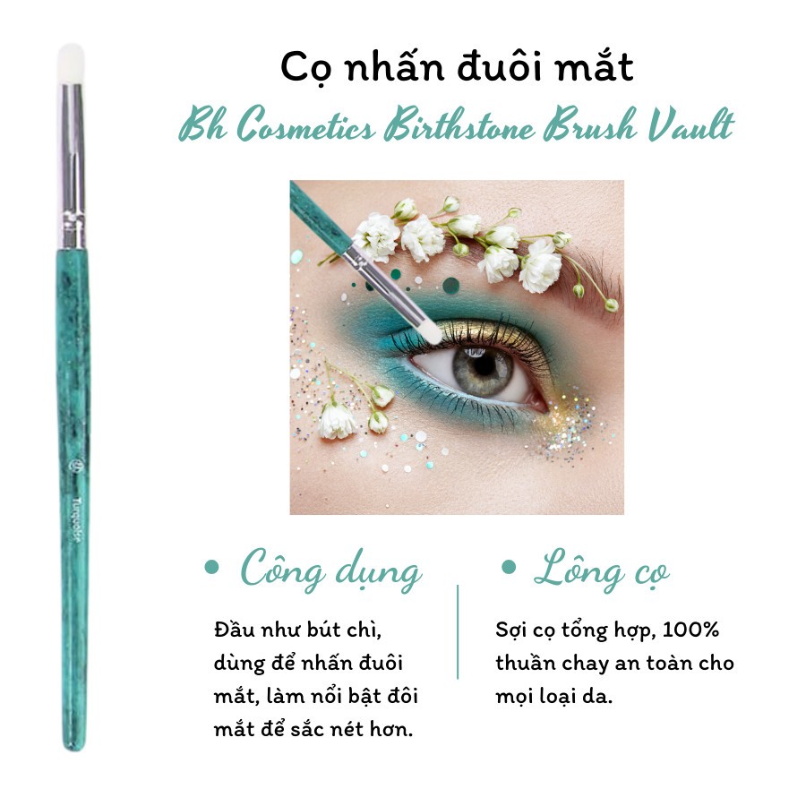 Hình ảnh Cọ Nhấn Đuôi Mắt Bh Cosmetics Birthstone Turquoise