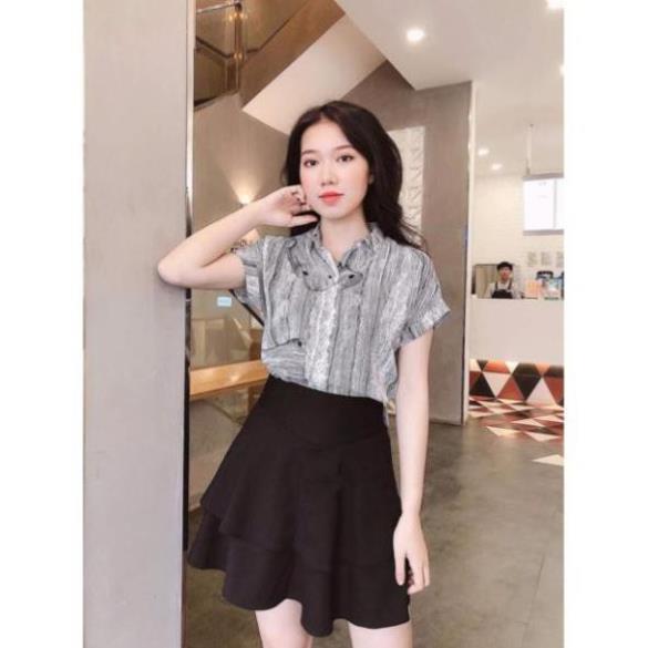 CHÂN VÁY XOÈ 2 TẦNG CÓ QUẦN BÊN TRONG