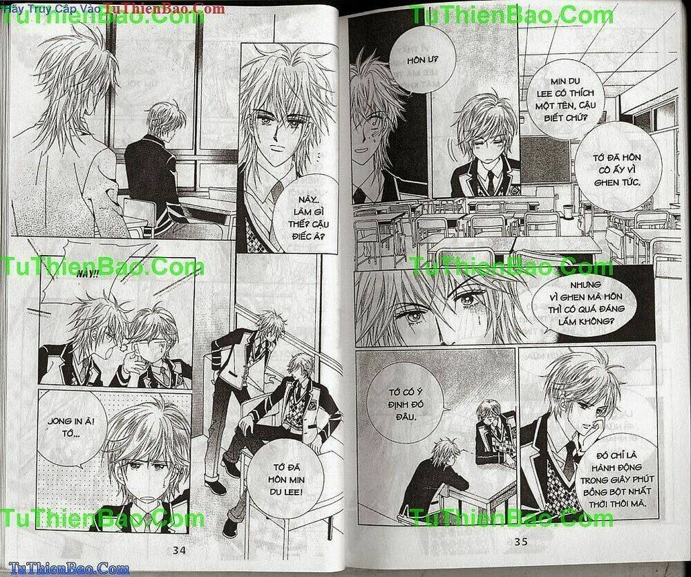 tiểu tử quậy bản đẹp - become habituated to kiss chapter 6 19